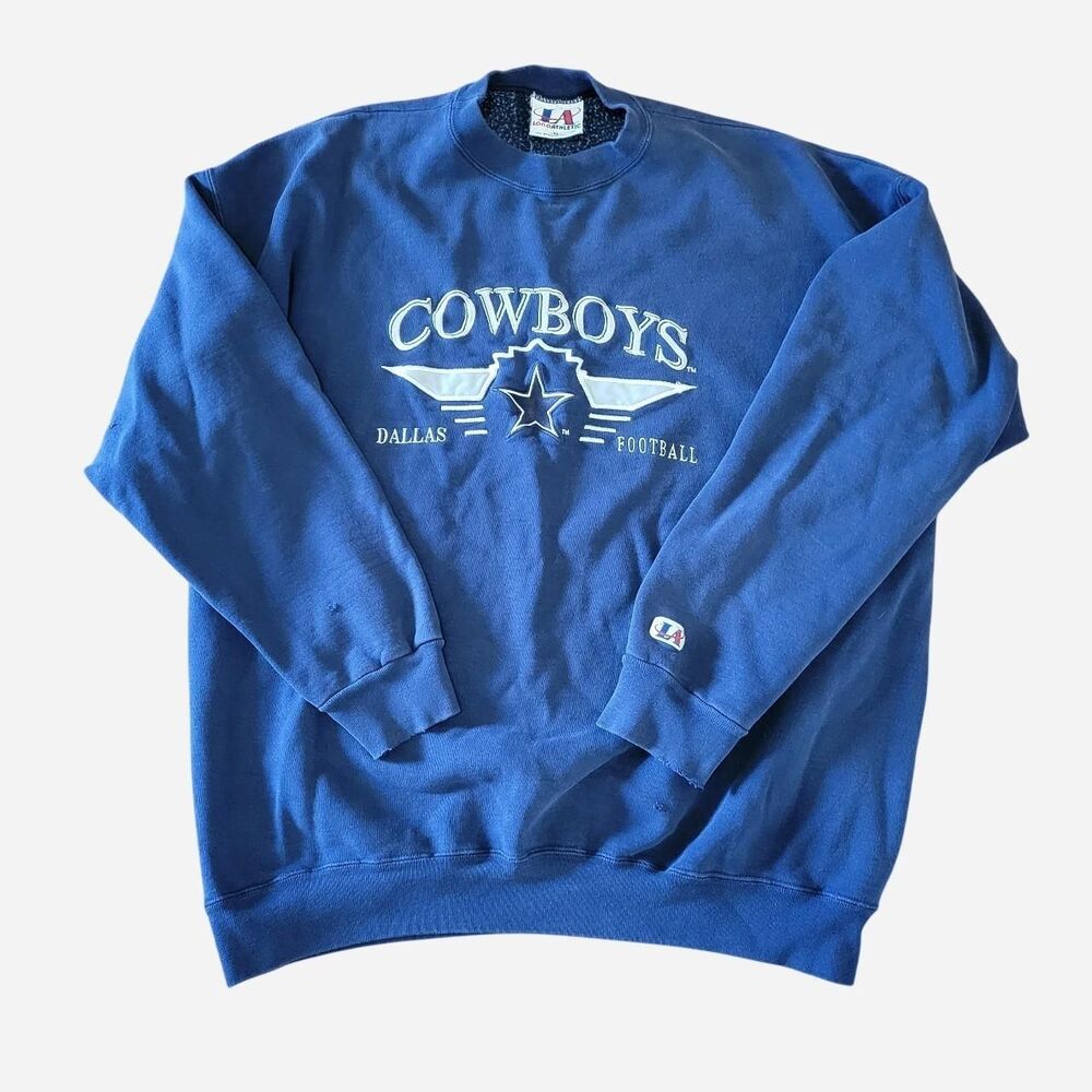 Vintage 90s Logo Athletic NFL Dallas Cowboys Sweatshirt